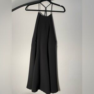 Zara Black Backless Dress